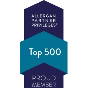 Allergan Partner Privileges – Top 500 Proud Member