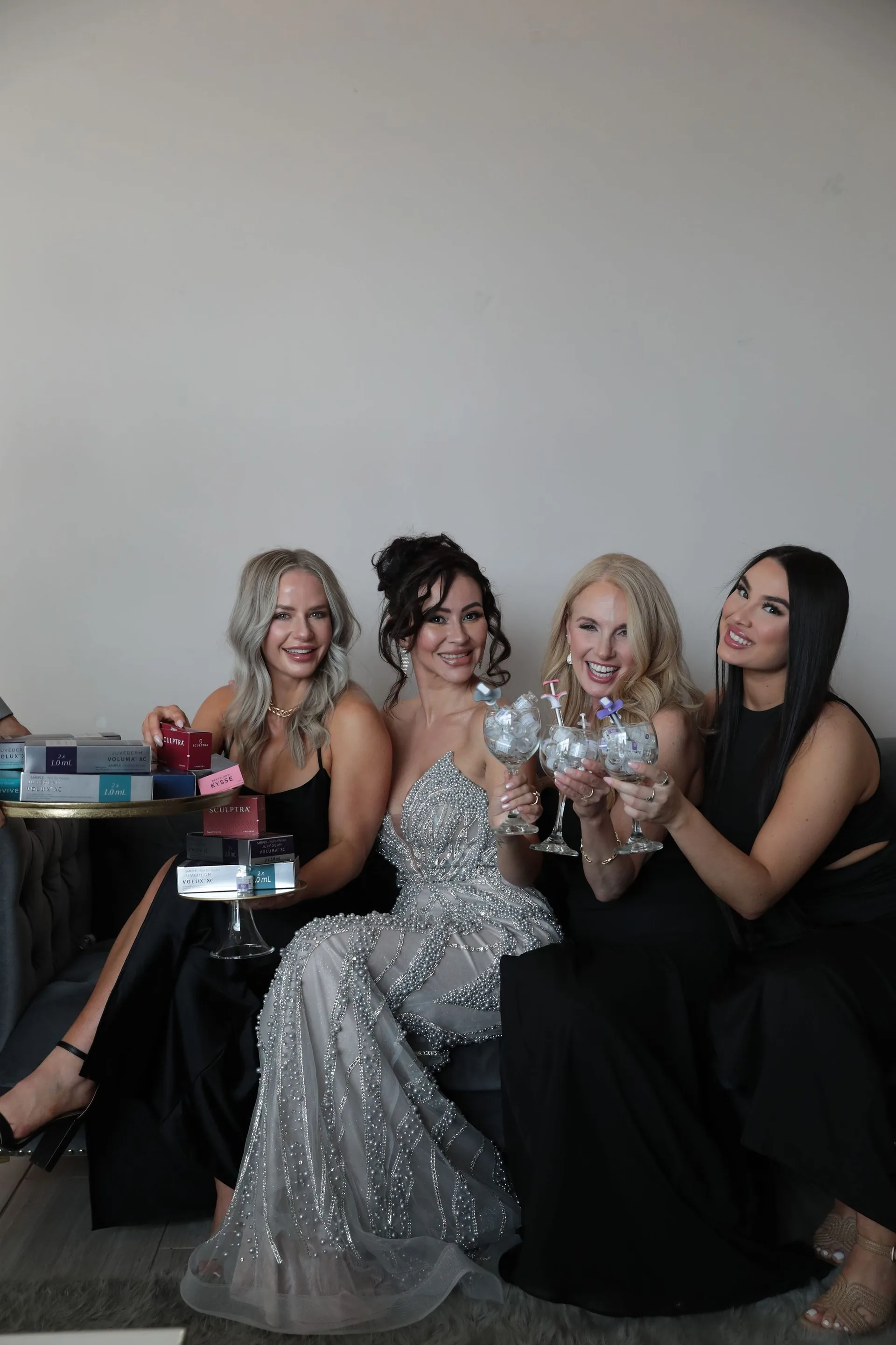 Beverly Hills Rejuvenation Center team celebrating