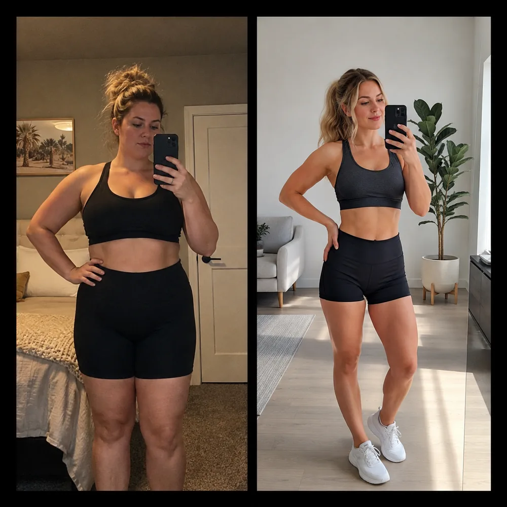 Tirzepatide progress journey result, patient 2